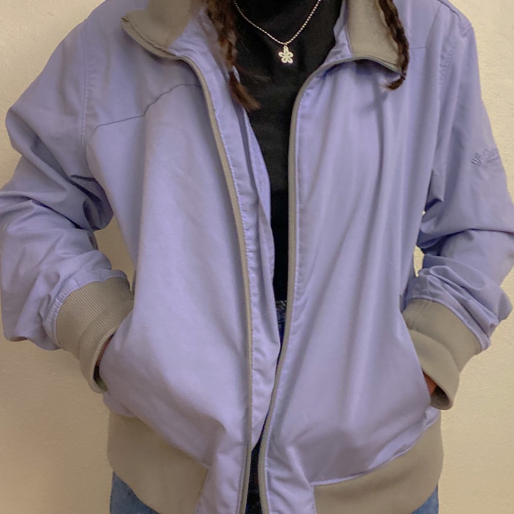 🍄 vintage lavender columbia windbreaker 🍄